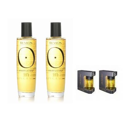 ボニータプロフェッショナル オロフルイド ヘアエッセンス&ヘアフレグランス 100ml×2本5ml×2本セット