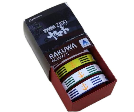 ファイテン RAKUWAブレスS 宇宙戦艦ヤマト2199 BOX入り4本セット