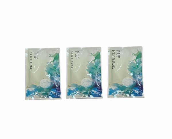 【ゆうパケット選択で送料無料】P-UP ピーアップ ボディフィーリング 25g x3個セット(入浴剤)