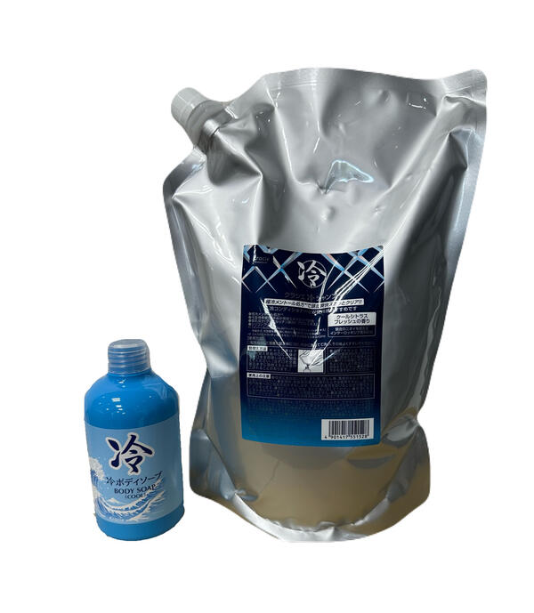 乐天商城 - クラシエ　冷シャンプー 2000ml＆冷ボディソープ　240ml