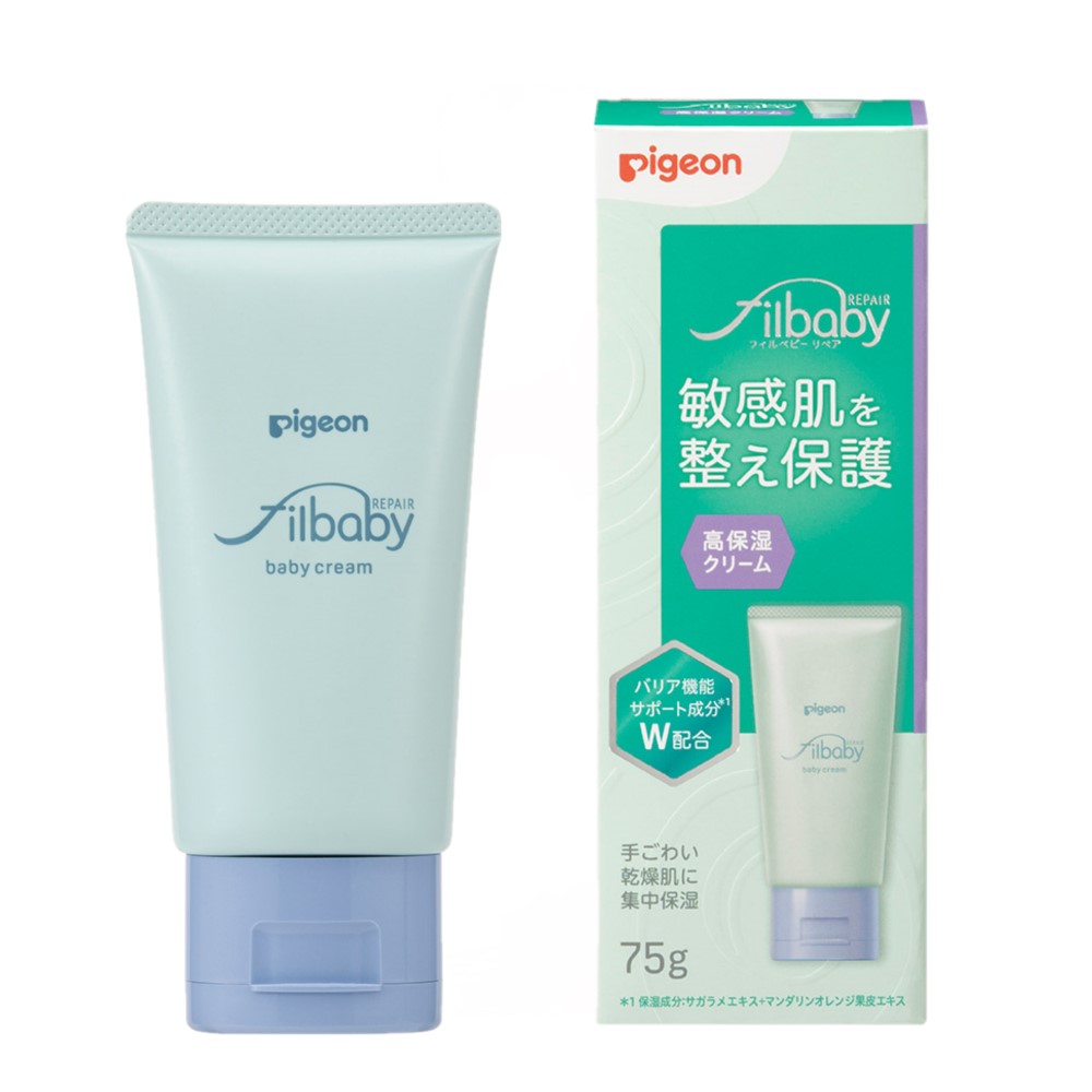 Rakuten - pigeon フィルベビー リペア 高保湿クリーム 75g