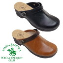 人気のPOLO&RACQUET CLUB 安心の日本製サボサンダル