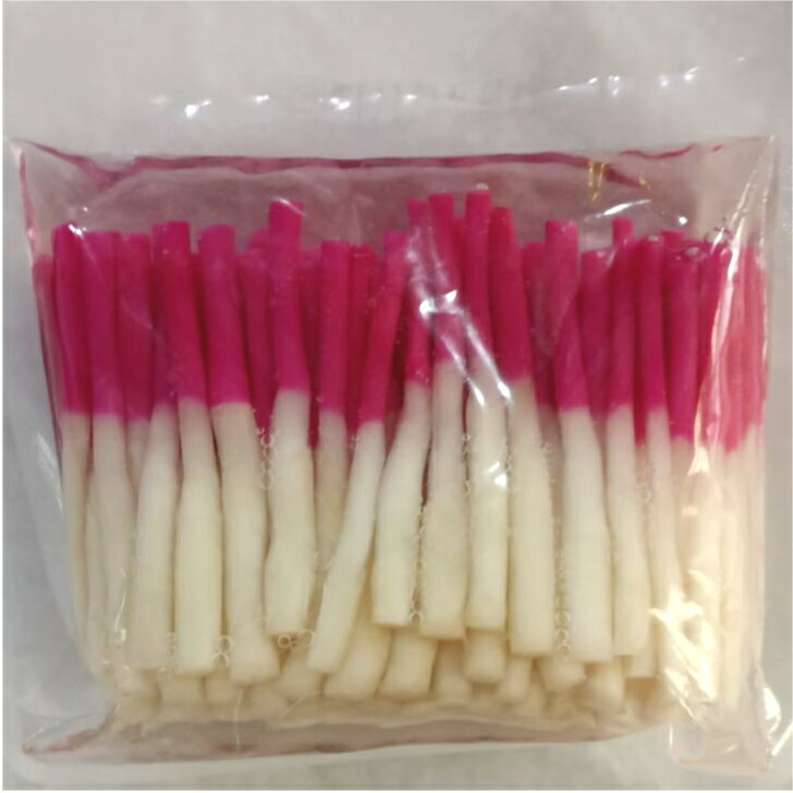 ミニサイズ 紅白はじかみ 袋詰 180g 100本入 2