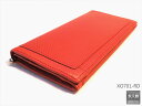 本革製 長財布 レッド(赤) PLEASURE シリーズ XO701-RD 永久創 革 皮 財布 メンズ サイフ 粋 カードたくさん 父の日 人気 販売 スマート スーツ ブランド おすすめ オススメ レザー レディース ウォレット
