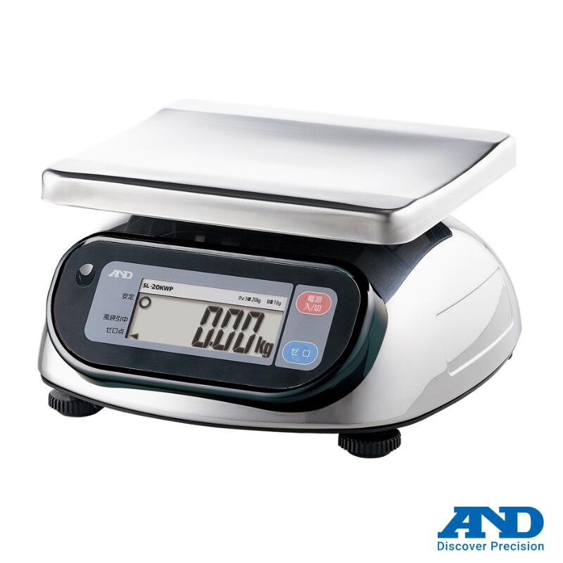 エー・アンド・デイ A&D 防塵・防水型上皿電子はかり SL-20KWP