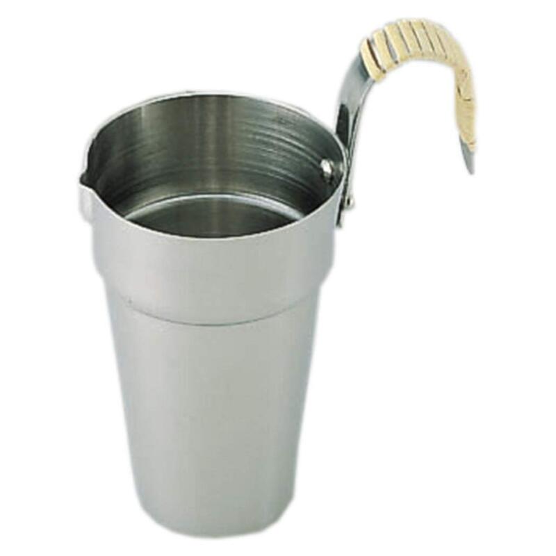 18-8 酒タンポ 藤付 1合 チロリ 満水容量180cc 1段104cc 日本酒