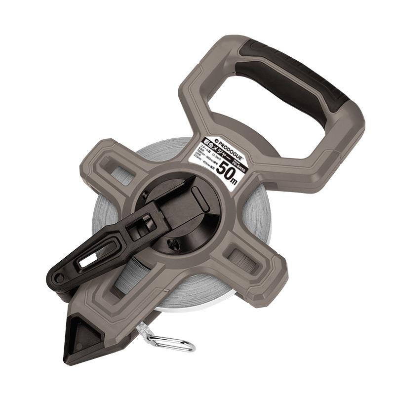 プロドーグ BM-50 板金メジャー磁石付 50m スチール製12.5mm 折板用500mm・600mm兼用 立平用333mm・455mm兼用 PRODOGUE