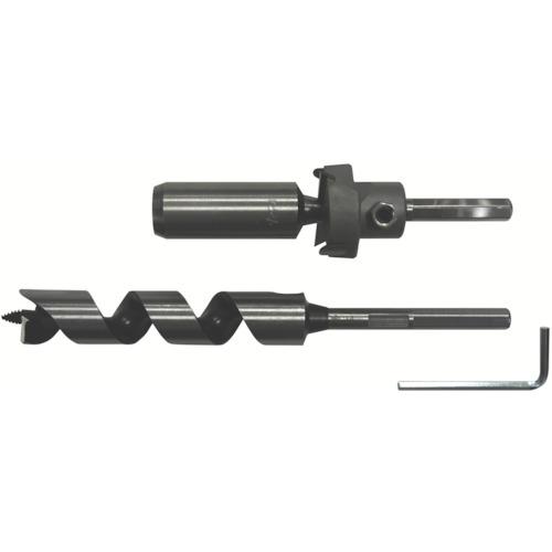Rakuten - スターエム 超硬座掘錐 小口径 ドリル付き 24.0mmx45.0mm 六角軸 28S-D2445 STAR-M