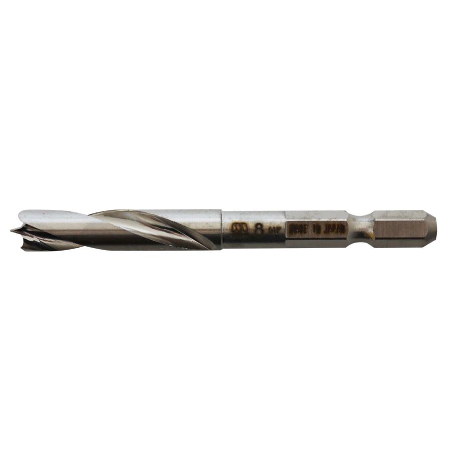 Rakuten - 【メール便発送可】スターエム 竹用ドリル 8.0mm 六角軸 全長80.0mm 601-080 STAR-M※メール便をご希望の方は、ご注文手続画面の配送方法より「追跡可能メール便」をご選択ください。