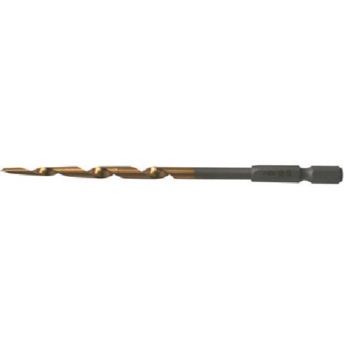Rakuten - 【メール便発送可】スターエム ハイスチタンコーティング下穴錐 5.0mm 六角軸 全長135mm 75HT-050 STAR-M※メール便をご希望の方は、ご注文手続画面の配送方法より「追跡可能メール便」をご選択ください。