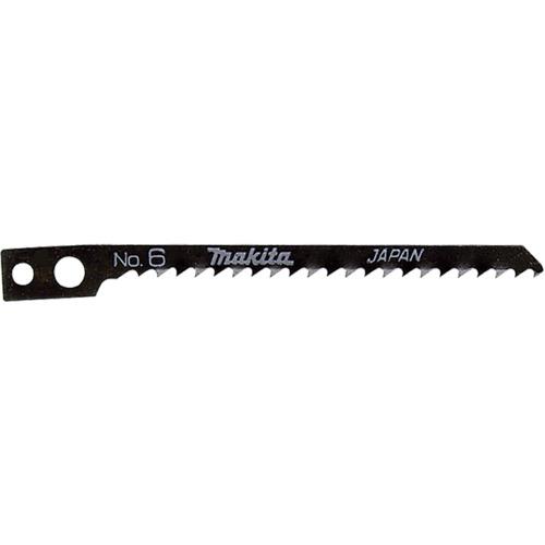 Rakuten - 【メール便発送可】マキタ A-15643 ジグソーブレード マキタタイプ 木材・プラスチック用 5枚入 No.6 makita※メール便をご希望の方は、ご注文手続画面の配送方法より「追跡可能メール便」をご選択ください。