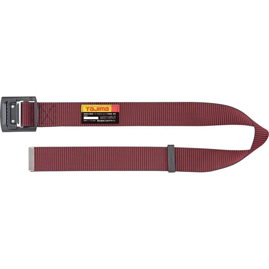 TAJIMA タジマ BAS110-DRE 胴ベルト アルミワンフィンガーバックル S ドット赤 新規格対応