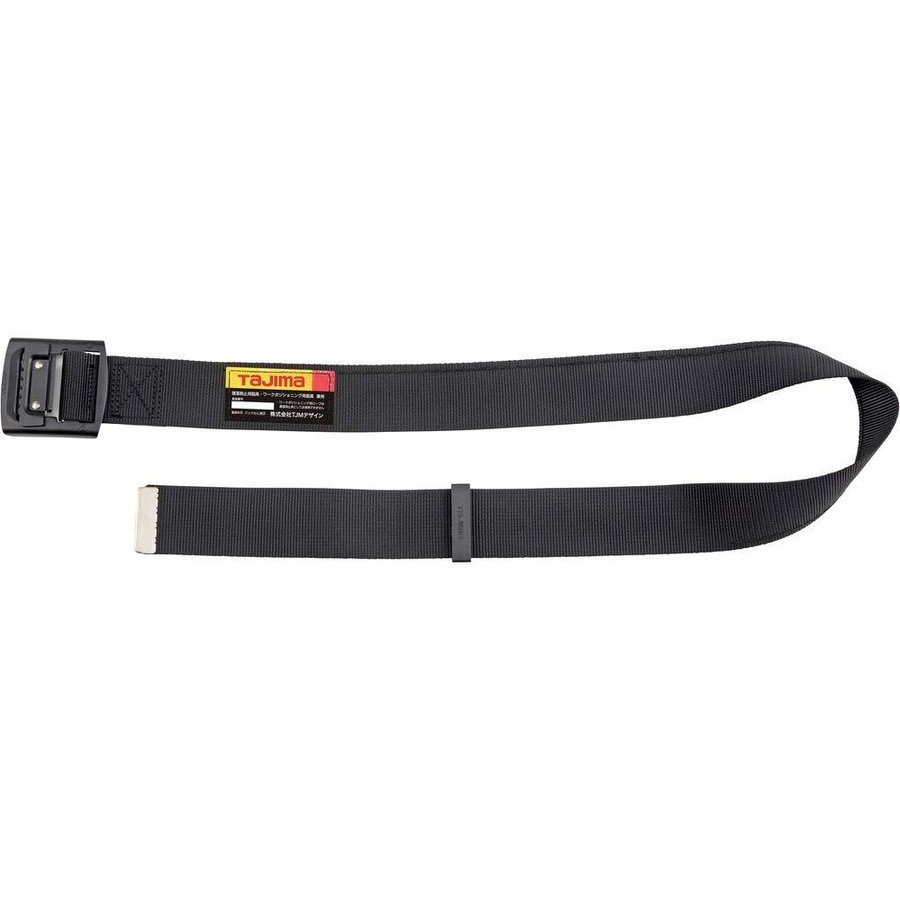 TAJIMA タジマ BABCM125-BK 胴ベルト アルミワンフィンガー黒バックル カーブ M 新規格対応