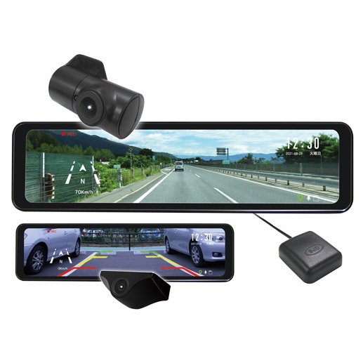 FRC 2����� ���ѥ졼�ȼ��ߥ顼���ɥ饤�֥쥳������ FC-DR-MS22 ���奫���Ʊ��Ͽ�� 10.88��IPS�վ���˥��� GPS��...