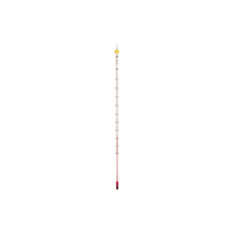 シンワ測定 72749 棒状温度計 H－5S アルコール0～100℃ 30cm
