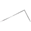 シンワ測定 10555 曲尺角厚 シルバー 1尺5寸/50cm 併用目盛 鶴亀
