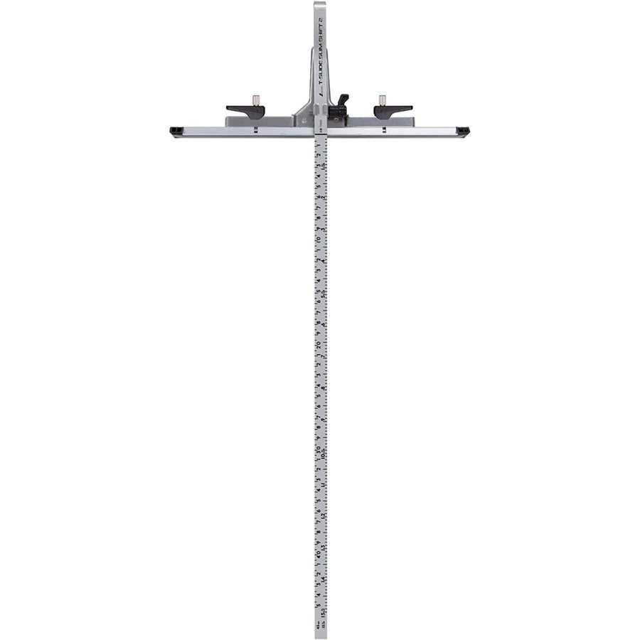 シンワ測定 73543 丸ノコガイド定規 Tスライド スリムシフト2 45cm 併用目盛