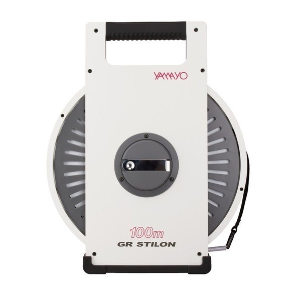 YAMAYO ヤマヨ測定機 GRスチロン 100m NR100GR ナイロンコート鋼製巻尺 テープ幅10mm 厚さ0.5mm