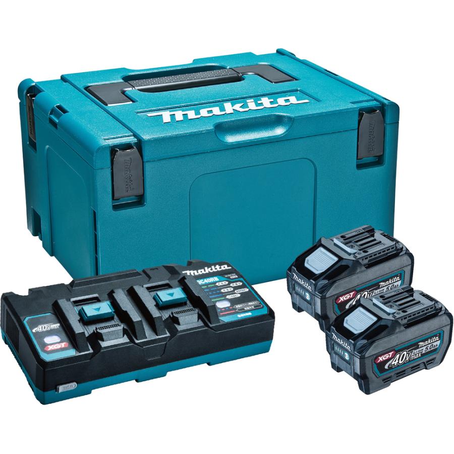 makita マキタ パワーソースキット XGT6（BL4050Fx2本・2口急速充電器DC40RB・マックパックタイプ3） A-72039 国内正規品