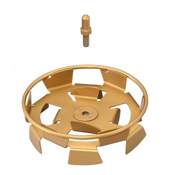 京セラ(旧リョービ) パワーミキサー用 リング付ダブルスクリューφ150 (フッ素コート) スクリュー取付ネジL32付 コードNo.6078027