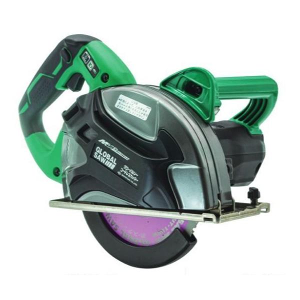 モトユキ 充電マルノコ BMX-7 グローバルソーコードレスカッター 本体のみ 専用チップソーUT-180Wx2枚..