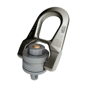 コディプロ SS.QL.DSR M10 クイックリフト・ステンレス・ダブルスイベルリング 使用荷重0.4t 安全率5倍 (納期約2週間)