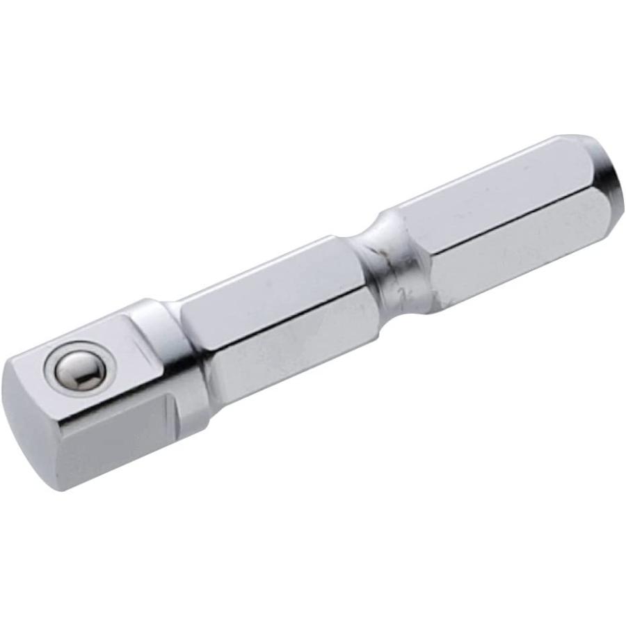 【メール便発送可】トップ工業 ESA-2 電動ドリル用ソケットアダプター(ボール止めタイプ) 差込角6.35mm 全長36.5mm 6角 日本製 TOP ※メール便をご希望の方は、ご注文手続画面の配送方法より「追跡可能メール便」をご選択ください。