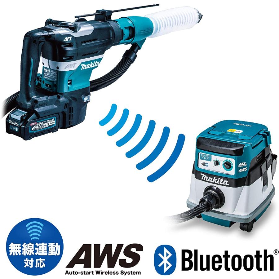 makita マキタ HR005GRMX 40mm 充電式ハンマドリル バッテリBL4040x2個 充電器 ケ...