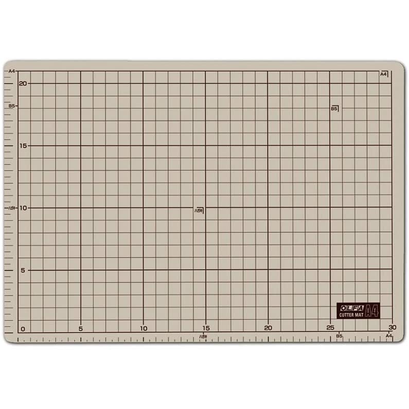 OLFA オルファ 134B カッターマットA4 グリッド入り
