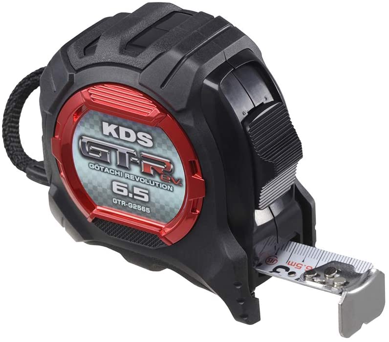 Rakuten - ムラテックKDS 剛立G25巾6.5m厚爪 GTR-G2565 長さ6.5m メートル目盛 重さ443g [JIS1級（メートル目盛のみ） コンベックス]