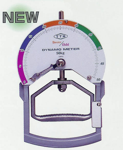 堤製作所 幼健式握力計 50kg YCII シニア＆チャイルド 日本製