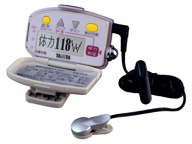 タニタTANITA体力判定機能付歩数計FB-717