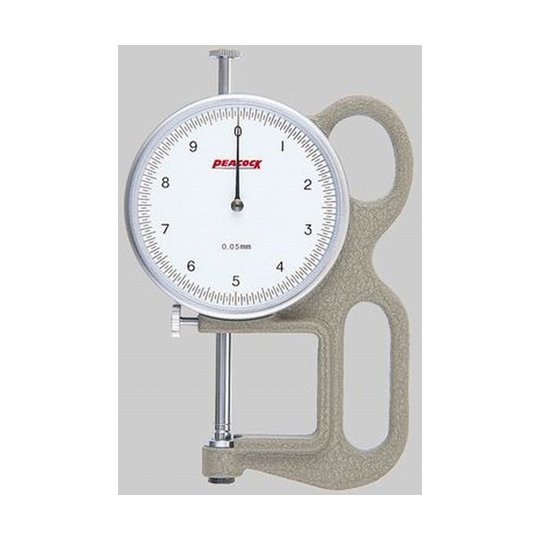 尾崎製作所 ダイヤルスイフトゲージ Q-1型 0.05mm 日本製 PEACOCK