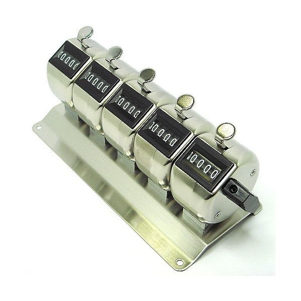 京北計器工業　7連数取器　HM404-7
