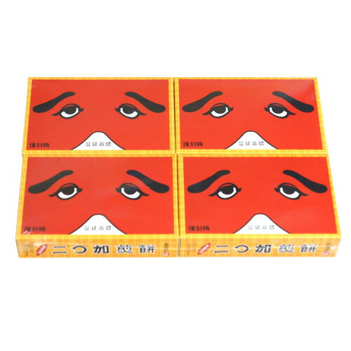 送料無料 ネコポス便 旅行 帰省土産 にわか煎餅 (小・3枚入×4箱組) 博多土産 二○加煎餅 にわかせんぺい 東雲堂 にわかせんべい