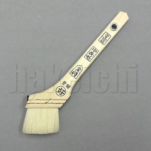 好川産業 マルヨシ 刷毛 ハケ 白中長毛 金将 50mm 20号 1本 ラック ニス刷毛
