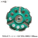 防水道具 切断・研磨工具 カップホイール NSAポリッシャーGI NSA-100G1 OK83506 1枚 | 硬質コンクリート 石材