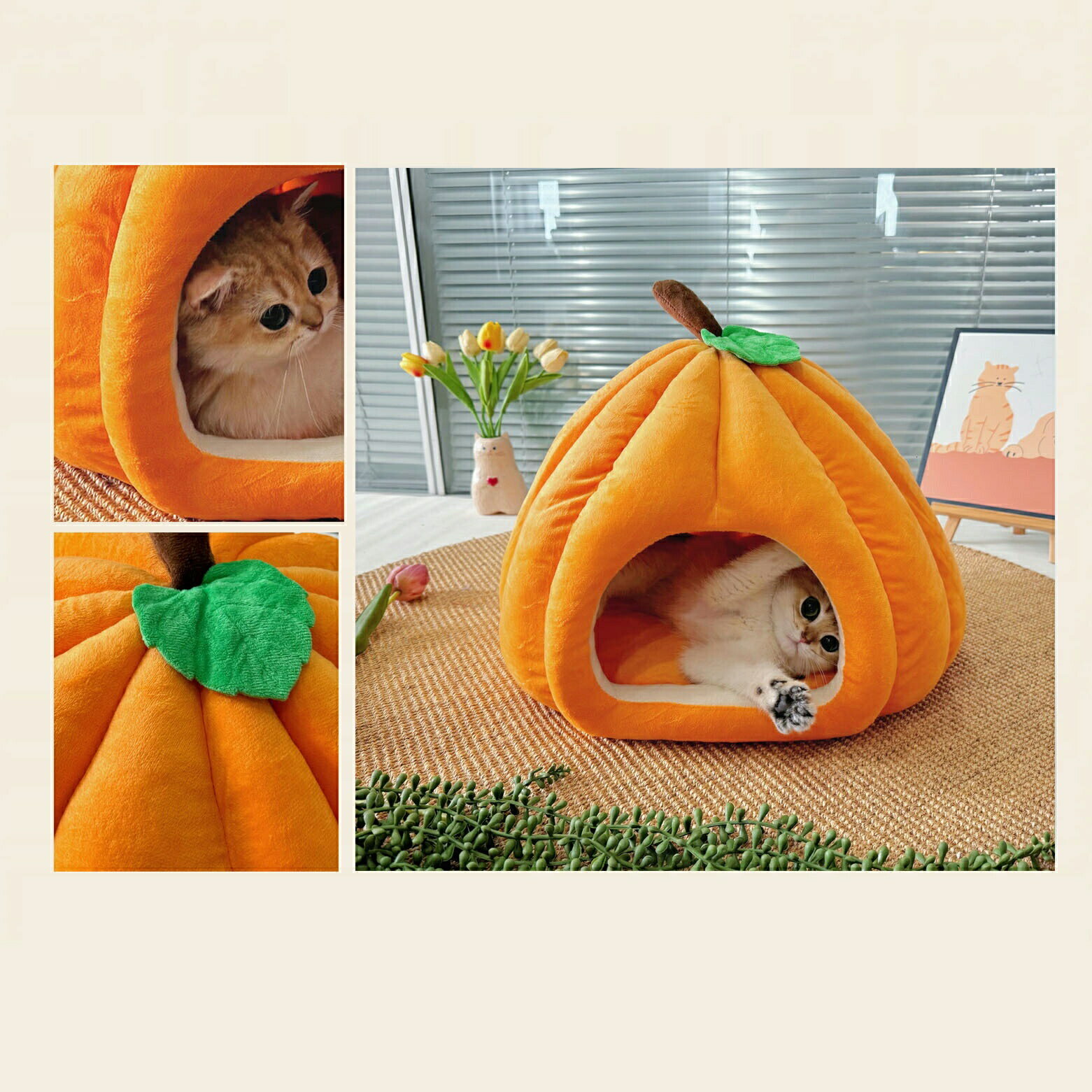 即納 ドーム型 ペットベッド 犬 猫 ベッド 冬 おしゃれ ハウス 暖かい ペット ふわふわ 犬用ベッド ネコベッド ドームベッド 犬ハウス 冬用 肉厚 ペットハウス 猫 小型犬 成猫 裏ボア ペット用寝具 猫用ベッド 寒さ対策 滑り止め 半密閉式 もちもち 洗える 送料無料 56×56cm 3
