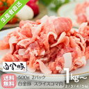 【あす楽対応】豚モモしゃぶしゃぶ用　300g（冷蔵）