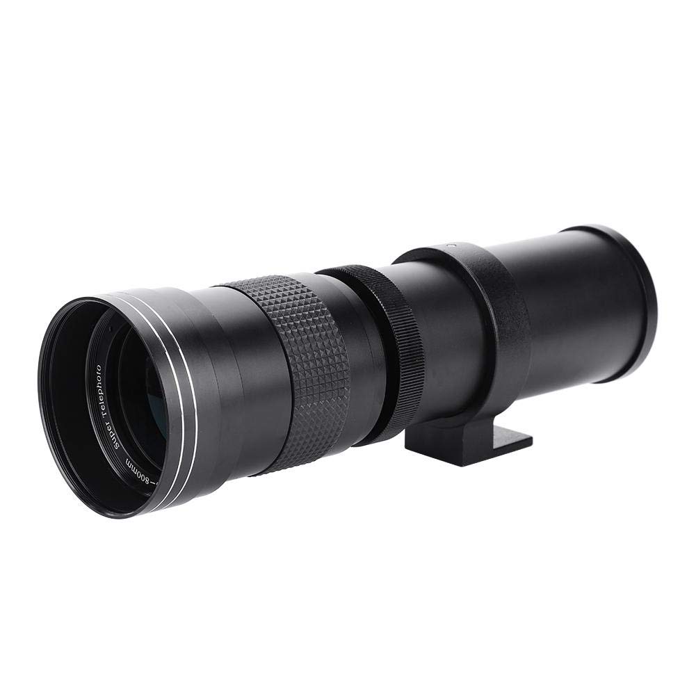 Rakuten - 望遠レンズ、420-800mm F/8.3-16望遠レンズDSLRカメラ用手動ズームレンズ