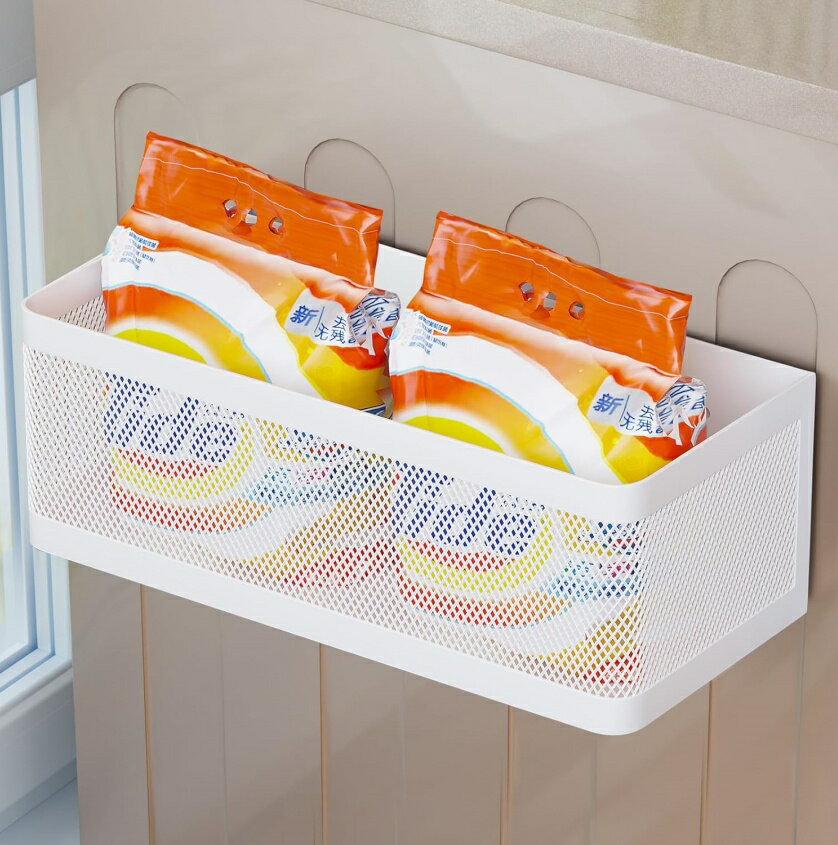 多機能磁気洗濯機サイドラック マグネット 小物入れ 洗剤ラック 洗濯機横 収納 調味料ラック かご 収納..