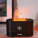 加湿器 ペットボトル 加湿器 超音波式 アロマディフューザー 雰囲気ライト 炎のライト 大容量 安眠グッズ 明るさ調整可 タイマー 空焚き防止 手入れ簡単 花粉...