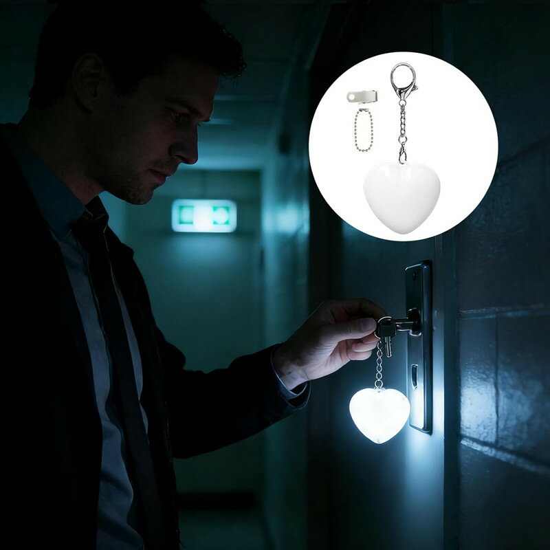 ホワイト在庫あり、バッグ用ポーチ内蔵照明 ライト ミニ タッチセンサー ナイトライト 2点 4点 キーホルダー ポーチライト充電式 LED バッグ ライト 家庭用・夜間ワードローブでの物品検索・アウトドアキャビネット・クローゼット・廊下用多目的照明 男女兼用 カップル