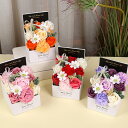 ソープフラワー 母の日 ギフト 造花 花束 シャボンフラワー お返し 枯れない花 誕生日 結婚記念日 開店祝い 卒業式 転居 お見舞い 贈り物 女性へ プレゼン...