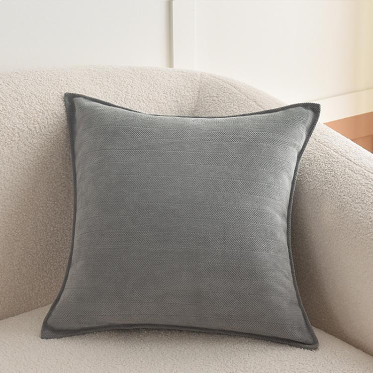 クッションカバー 2枚セット 45×45 50×50cm 北欧 くすみカラー シュニール織り 厚手 枕カバー ソファ装飾 抱き枕カバー 洗える おしゃれ 無地 春 夏 秋 冬 肌触り良い 装飾枕カバー 座布団カバー 和室 居酒屋 業務用 旅館 お料理屋 [3]