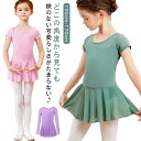スカートつき バレエ レオタード 子供 肩紐 ジュニア キャミソール 伸縮 練習 シースルー コットン 綿 ストレッチ シンプル レッスン 新体操 バレエ用品 イーバレリーナ 100 110 120 130 140 150 160 170 送料無料