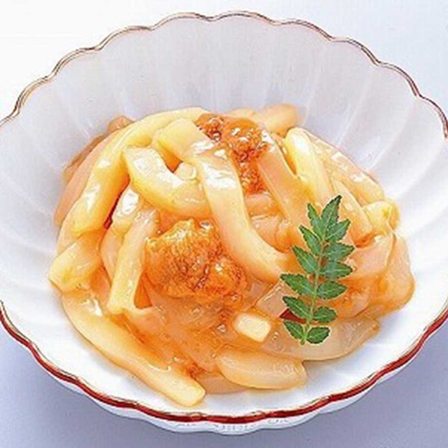 【函館竹田食品(業務用)】粒うに入いか白造り(1kg)
