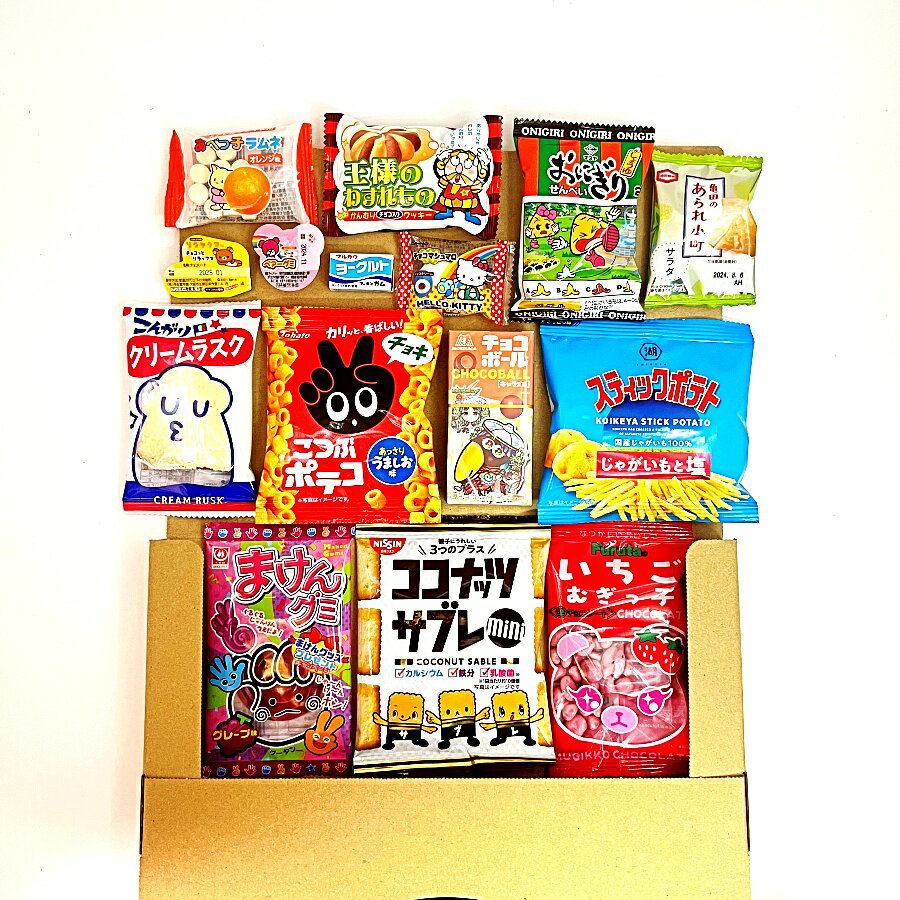 お菓子 駄菓子 スナック SP 詰め合わせ-10（常温配送料・箱代込み）検索ワード：イベント 新年会 忘年会 新春 新年 お年玉 福袋 年賀 バレンタイン ホワイトデー 詰め合わせ イベント 景品 ギフト プチギフト 1000円以下 ポイント消化 個包装 プレミアム 販促
