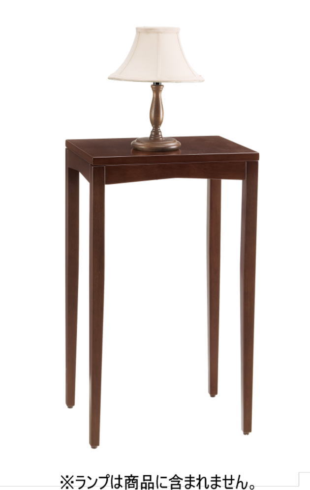 ハイスタンド 0505BR 幅40cm シンプル ライトスタンド ハイスツール 小物置き ブラウン SHERTO シェルト 曙工芸