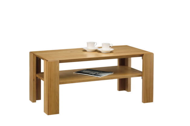 樂天商城 - リビングテーブル 幅100cm センターテーブル 棚付き ローテーブル ナチュラル 北欧 シンプル グランデ 1052 曙工芸